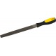Напильник STAYER 16601-15-1 "PROFI" плоский, с двухкомпонентной рукояткой, № 1, 150мм 
